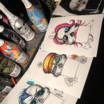 diego-bormida-bozzetto-santero-958-santero958-958santero-design-gf-gfvip-bottigliedipinte-artista-handmade-sketches-luxury