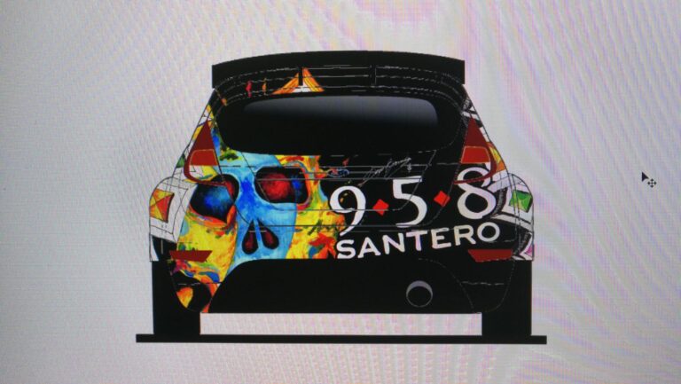 Monza rally show mondiale car racing r5 ford fiesta 958 santero art design grafica livreacustom (3)