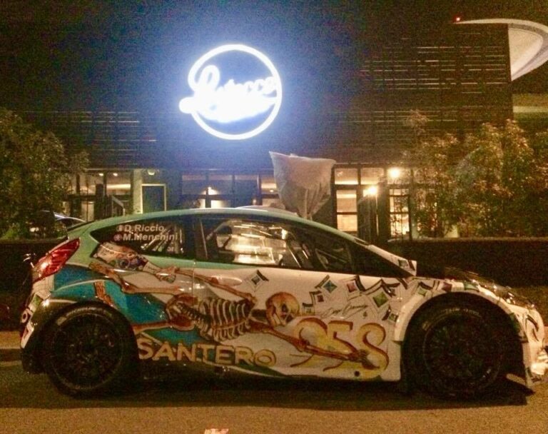 Monza rally show mondiale car racing r5 ford fiesta 958 santero art design grafica livreacustom (9)