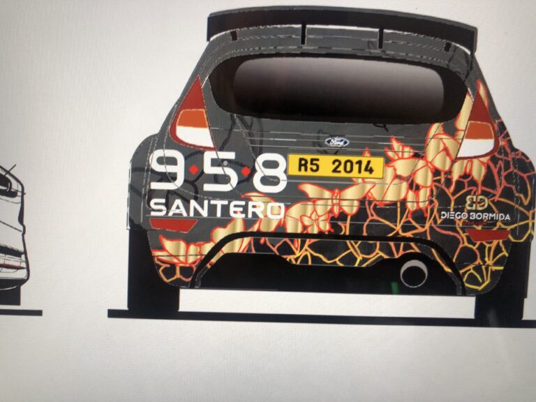 Monza rally show mondiale racing bernini wrc r5 958 santero hyundai custom painted livrea wrap design artist 3m (5)