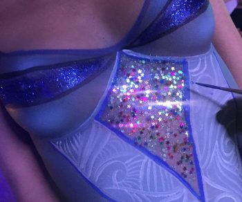 Bodypainting Bodyart makeup sexy model ass body art Glitter Nada Mas Fabiana (13)