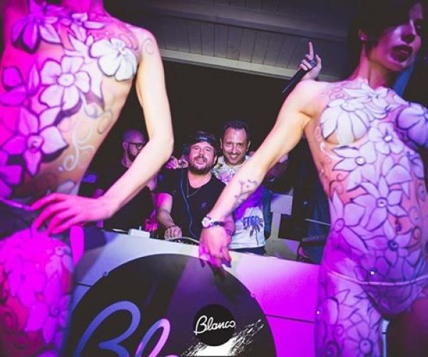 Bodypainting blanco alessandria italy pain night life disco (46)