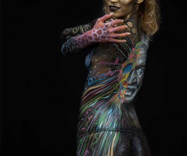 Bodypainting make up ibf seasons of life mehron kryolan (4)