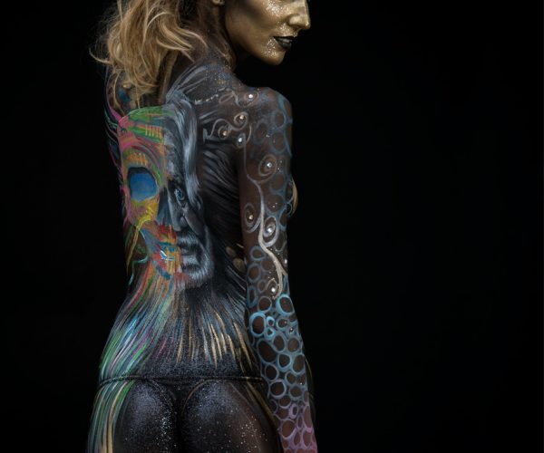 Bodypainting make up ibf seasons of life mehron kryolan (5)