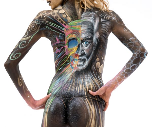 Bodypainting make up ibf seasons of life mehron kryolan (6)