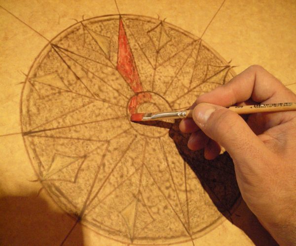 Emerald Princess Cruise Line PCL art artworks paintings decorazione pittorica mural finti marmi (42)