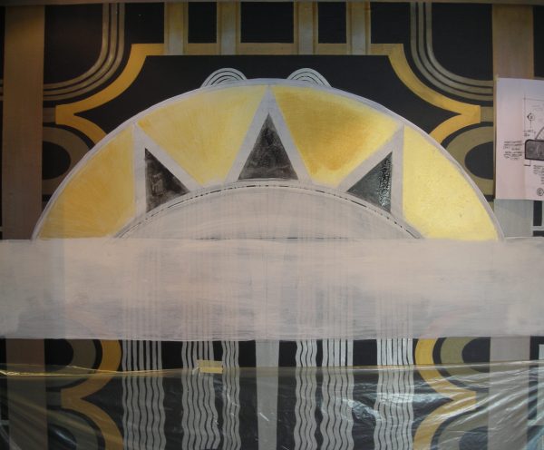 Emerald Princess Cruise Line PCL art artworks paintings decorazione pittorica mural finti marmi (82)
