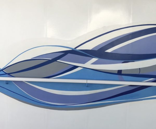 Enchanted Princess Cruise Lines PCL hand painted mural dipinto murales painting canvas custom luxury tela art arte (44)