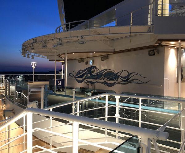 Enchanted Princess Cruise Lines PCL hand painted mural dipinto murales painting canvas custom luxury tela art arte (91)