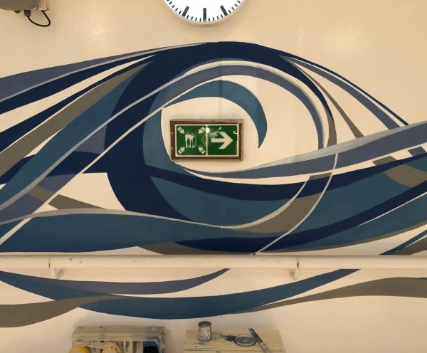 Enchanted Princess Cruise Lines PCL hand painted mural dipinto murales painting canvas custom luxury tela art arte (97)