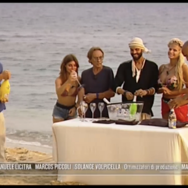 Isola dei famosi daniele bossari diego bormida gfv mediaset 958 santero (1)