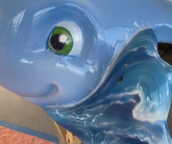 NCL norwegian breackaway airbrush painting brus luxury waterpark aerografia custom dipinto arte pittura (135)