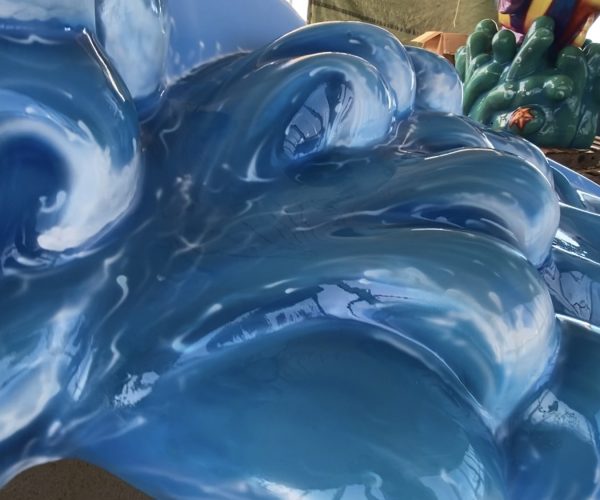 NCL norwegian breackaway airbrush painting brus luxury waterpark aerografia custom dipinto arte pittura (136)