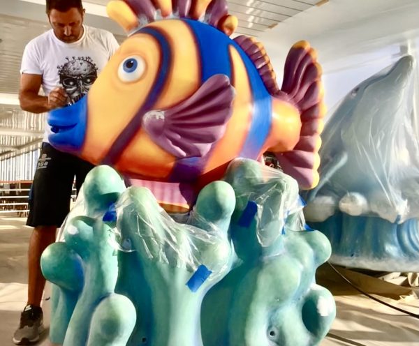 NCL norwegian breackaway airbrush painting brus luxury waterpark aerografia custom dipinto arte pittura (140)