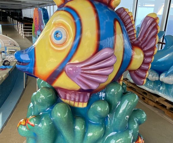 NCL norwegian breackaway airbrush painting brus luxury waterpark aerografia custom dipinto arte pittura (54)
