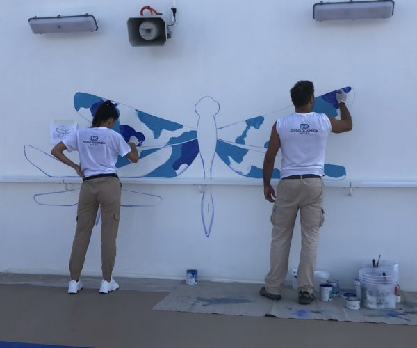 Sky Princess Cruises Diego Bormida Artist Mural Instagram wall (154)