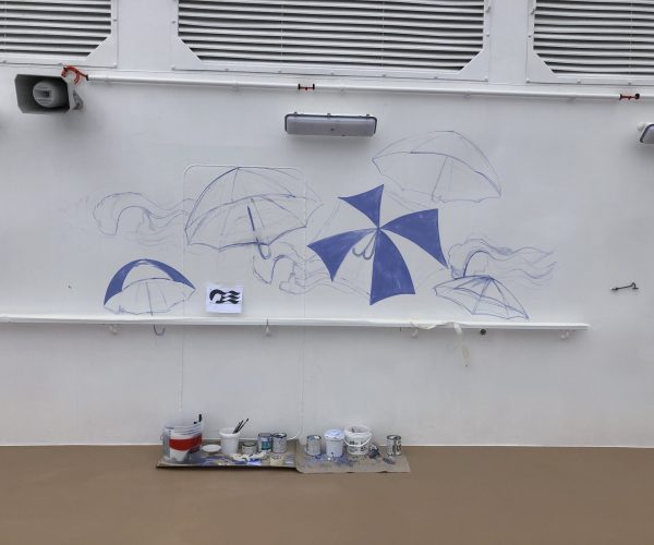 Sky Princess Cruises Diego Bormida Artist Mural Instagram wall (61)