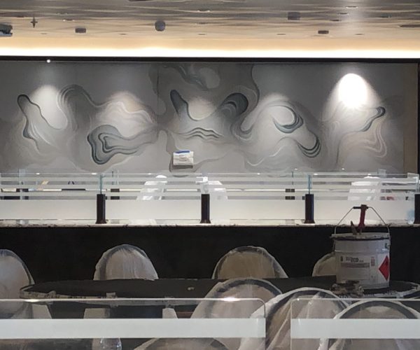 Sky Princess PCL artworks murals trompe l oeil dipinti luxury cruise instagram wall (193)