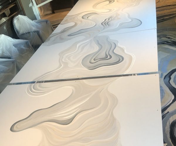 Sky Princess PCL artworks murals trompe l oeil dipinti luxury cruise instagram wall (61)