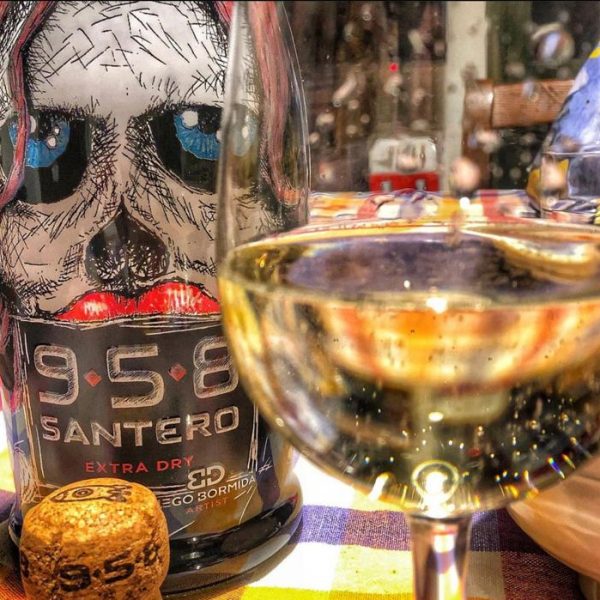 Teschio con Logo diego bormida artist santero 958 wine skull art luxury (2)