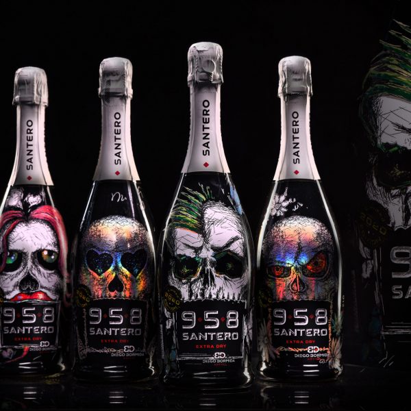 Teschio con Logo diego bormida artist santero 958 wine skull art luxury (4)