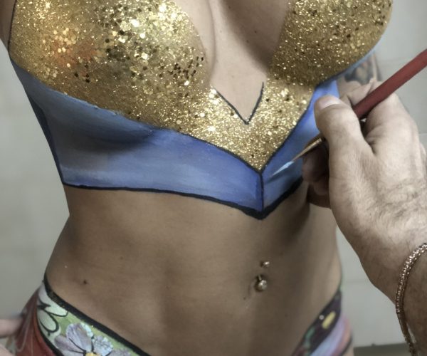 shorts; bodypainting; body; painting; pantaloncino;pittura; corpo;ass ;sey; model; girl; 958santero; 958; atacabro; bianca; luna rossa (20)