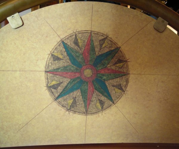 Emerald Princess Cruise Line PCL art artworks paintings decorazione pittorica mural finti marmi (63)