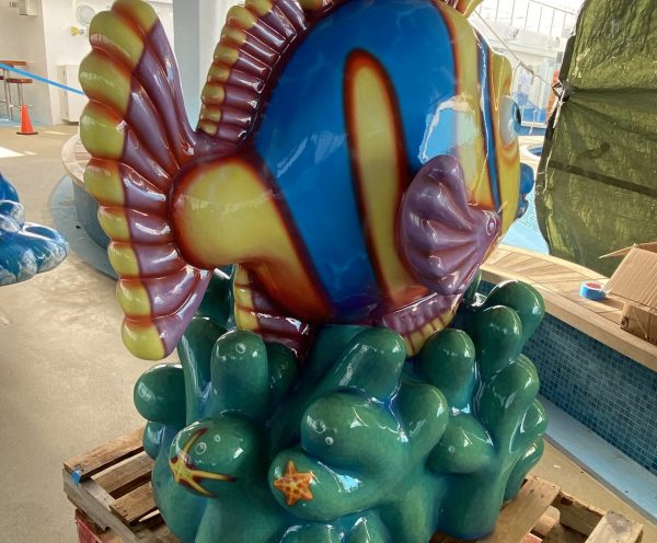 NCL norwegian breackaway airbrush painting brus luxury waterpark aerografia custom dipinto arte pittura (51)