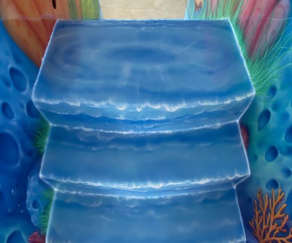 NCL norwegian breackaway airbrush painting brus luxury waterpark aerografia custom dipinto arte pittura (76)